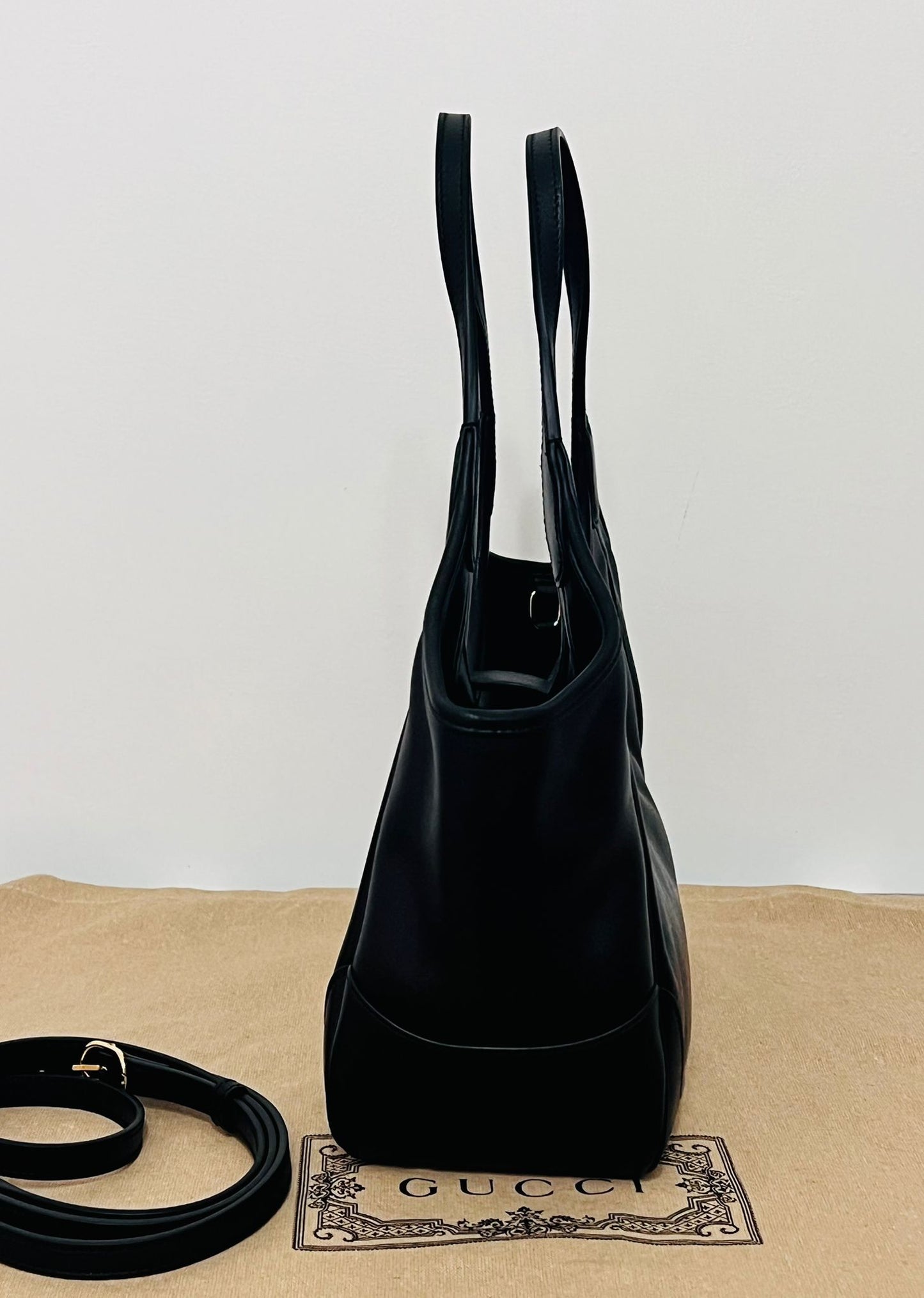 Gucci Borsa Shopping Mercato Piccola in Pelle