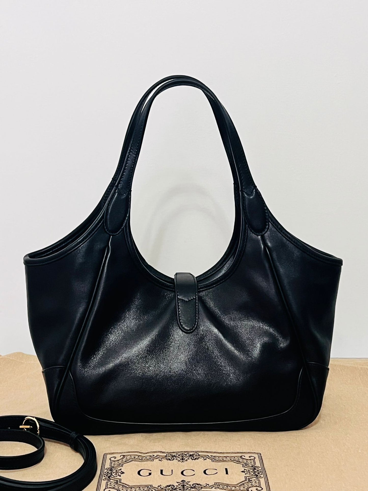 Gucci Borsa Shopping Mercato Piccola in Pelle