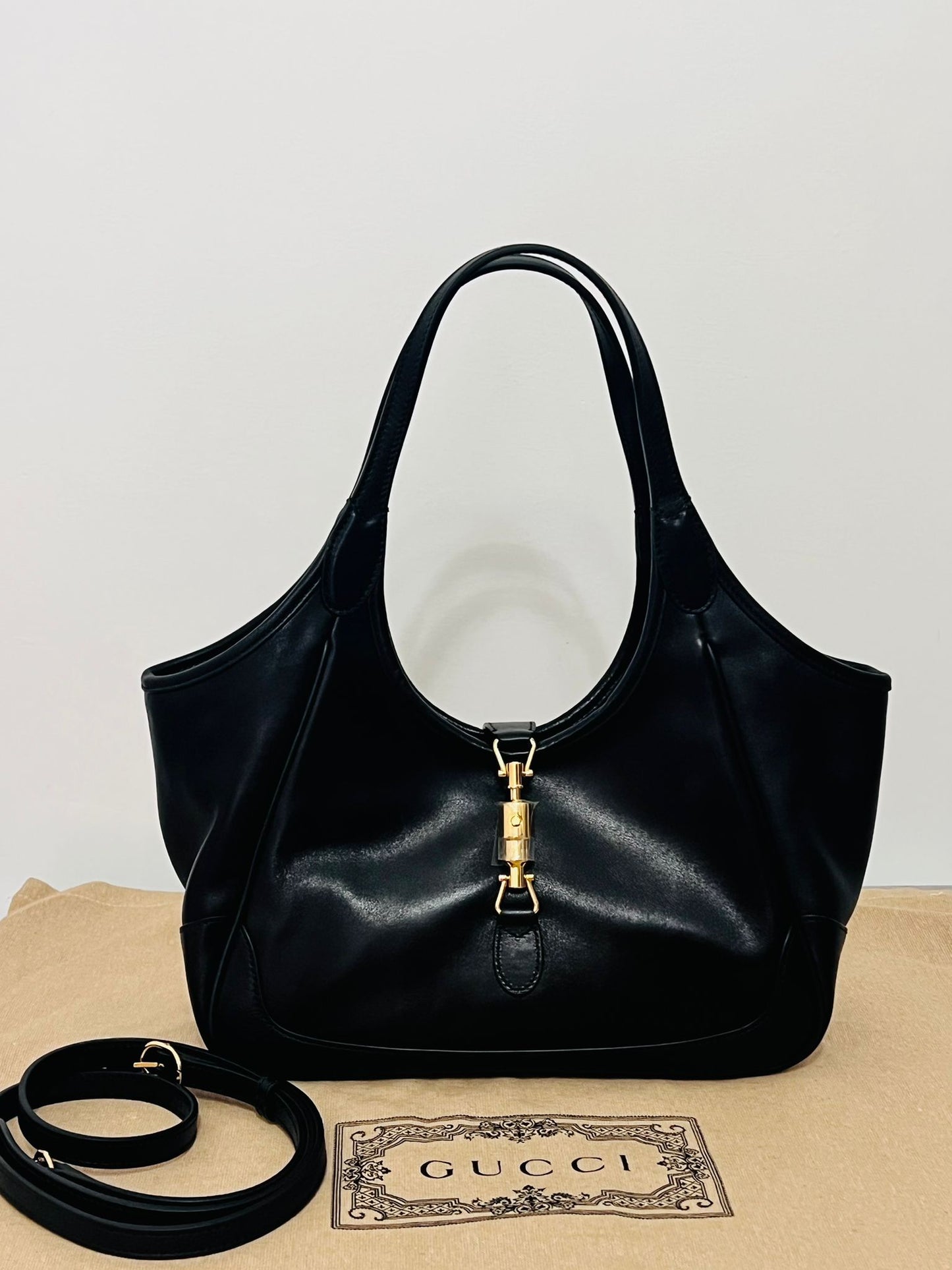 Gucci Borsa Shopping Mercato Piccola in Pelle