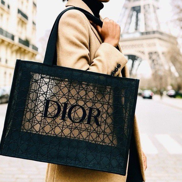 Dior Tote Bag  Nera con Logo