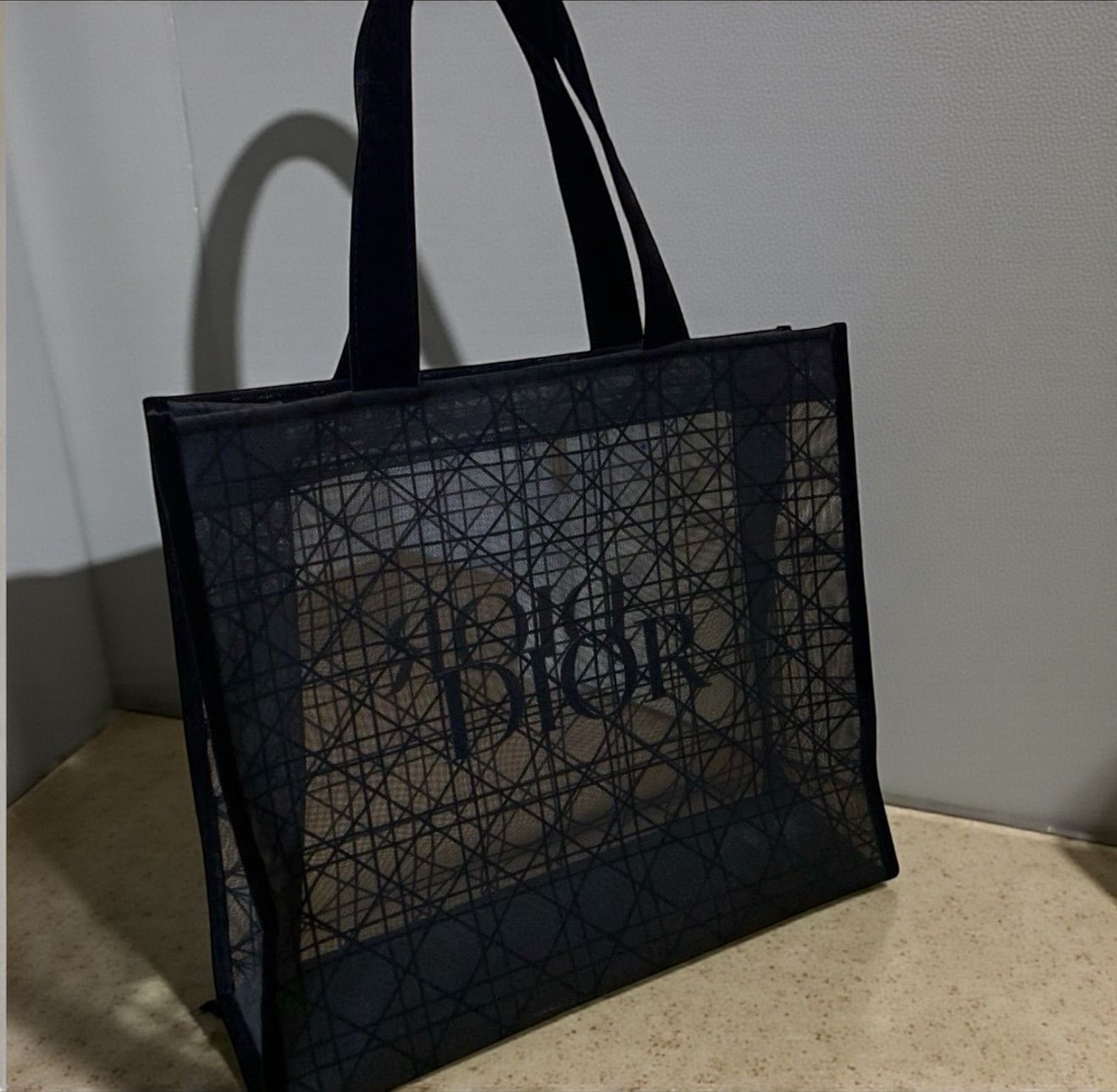 Dior Tote Bag  Nera con Logo