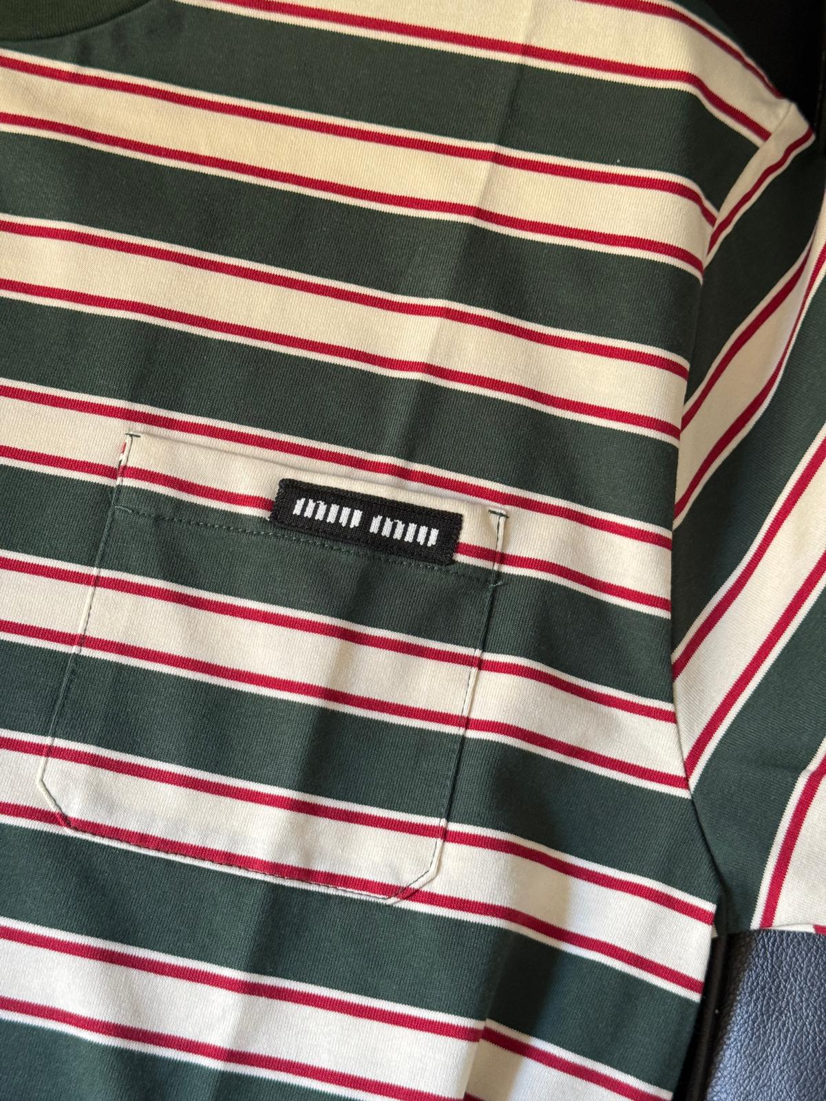 Miu Miu T shirt a righe manica lunga