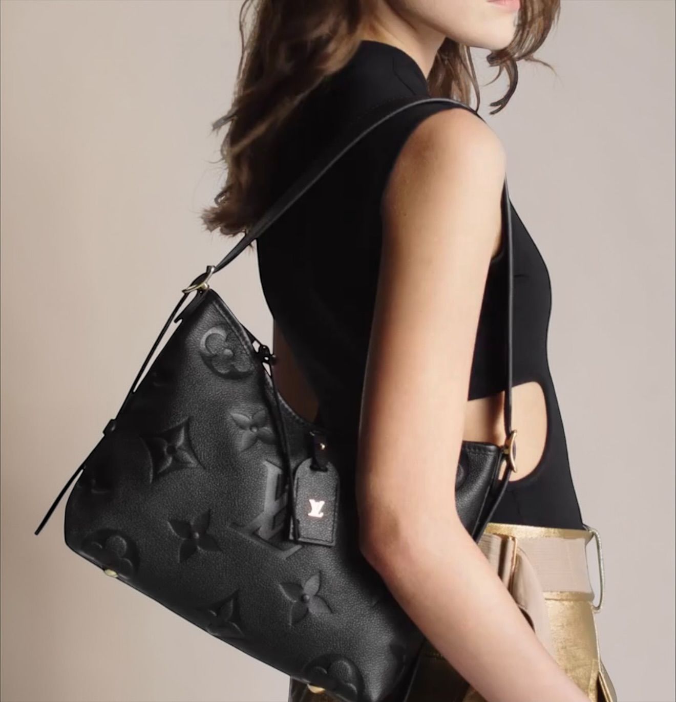 Louis Vuitton CarryAll PM Monogram nero