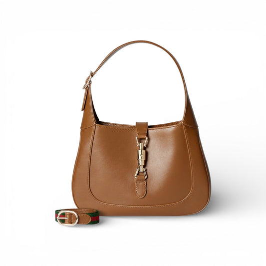 Gucci Jackie 1961 in pelle marrone