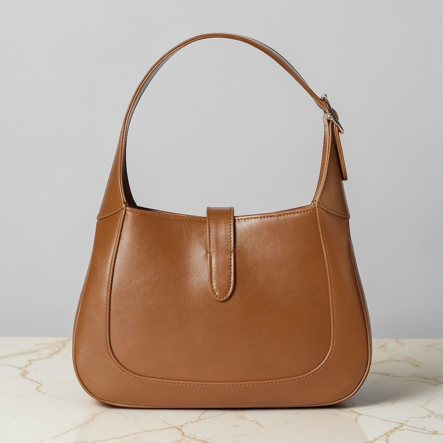 Gucci Jackie 1961 in pelle marrone