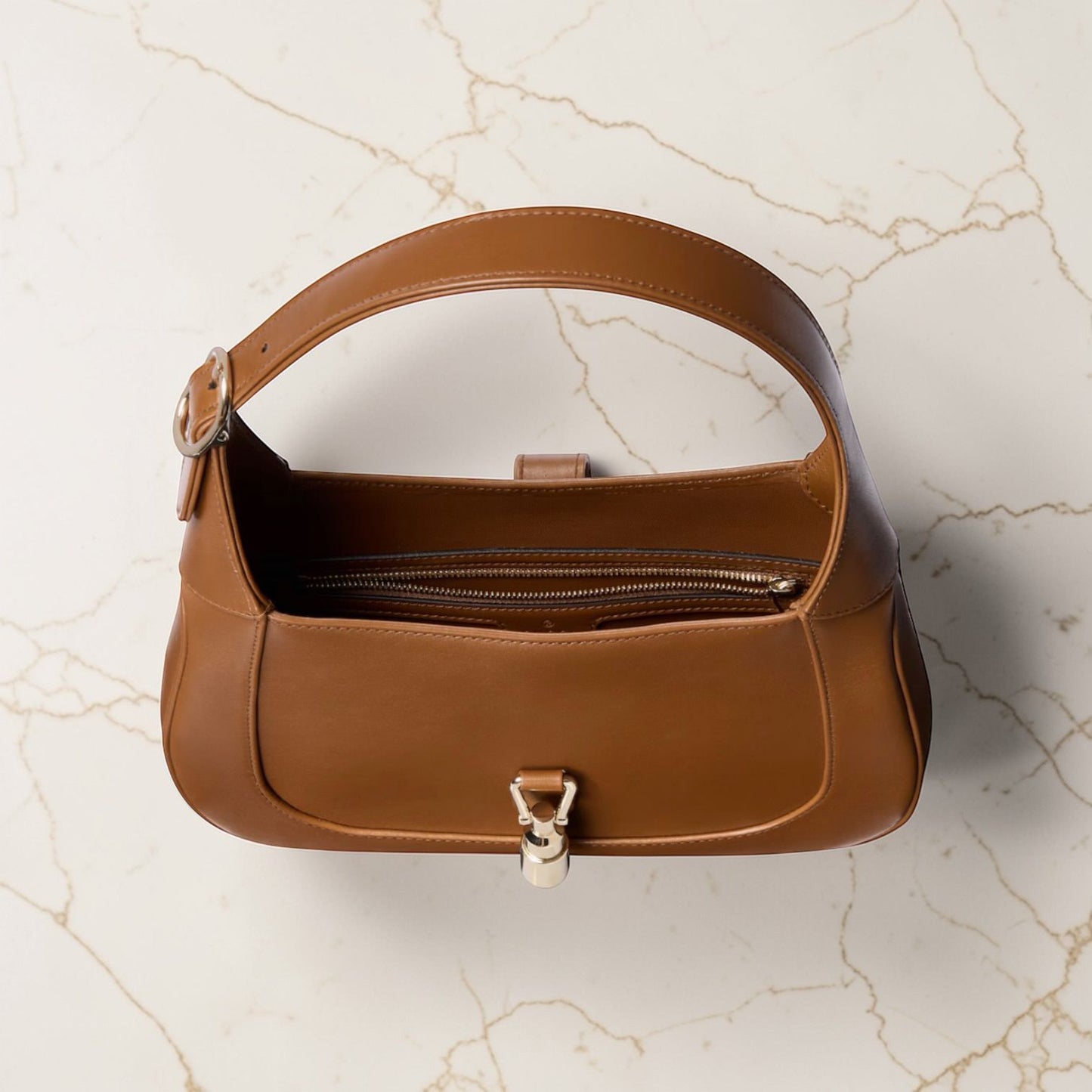 Gucci Jackie 1961 in pelle marrone