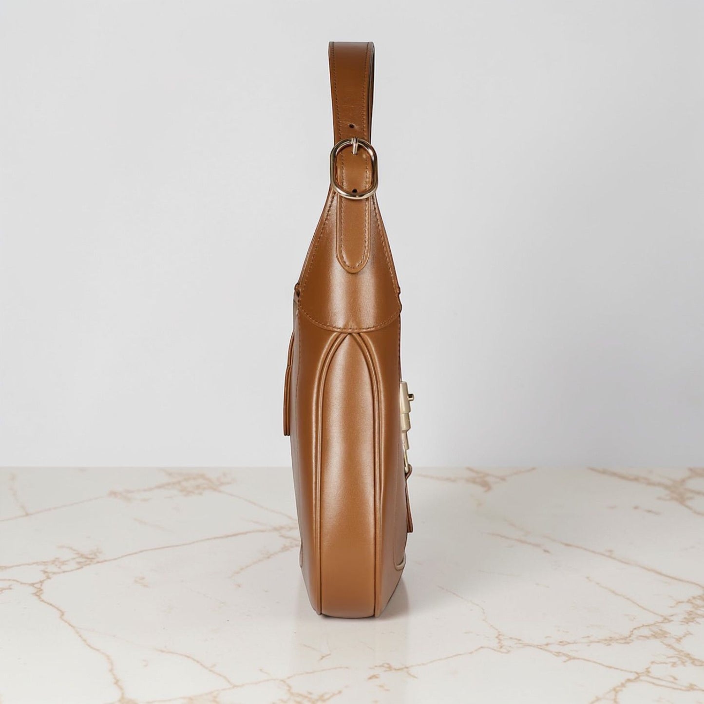 Gucci Jackie 1961 in pelle marrone