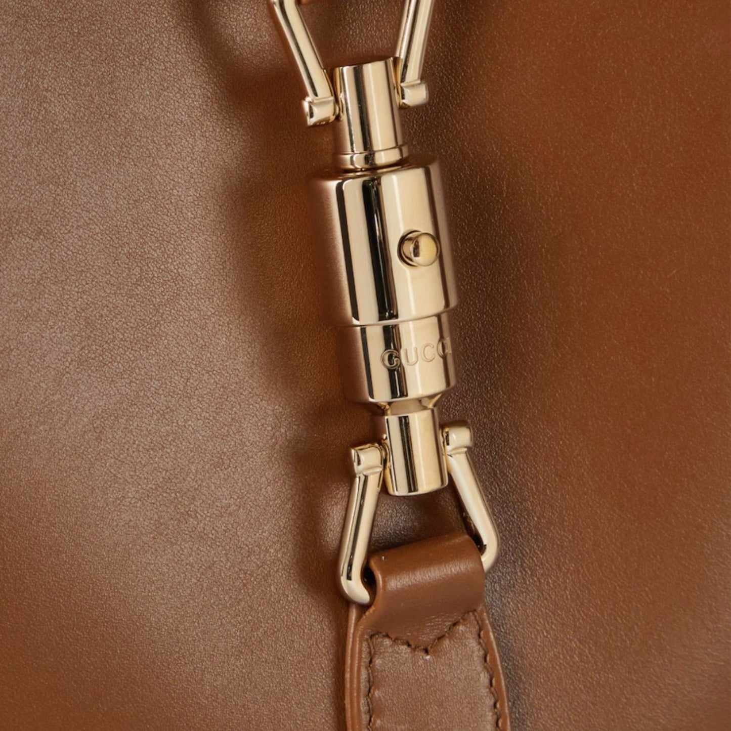 Gucci Jackie 1961 in pelle marrone