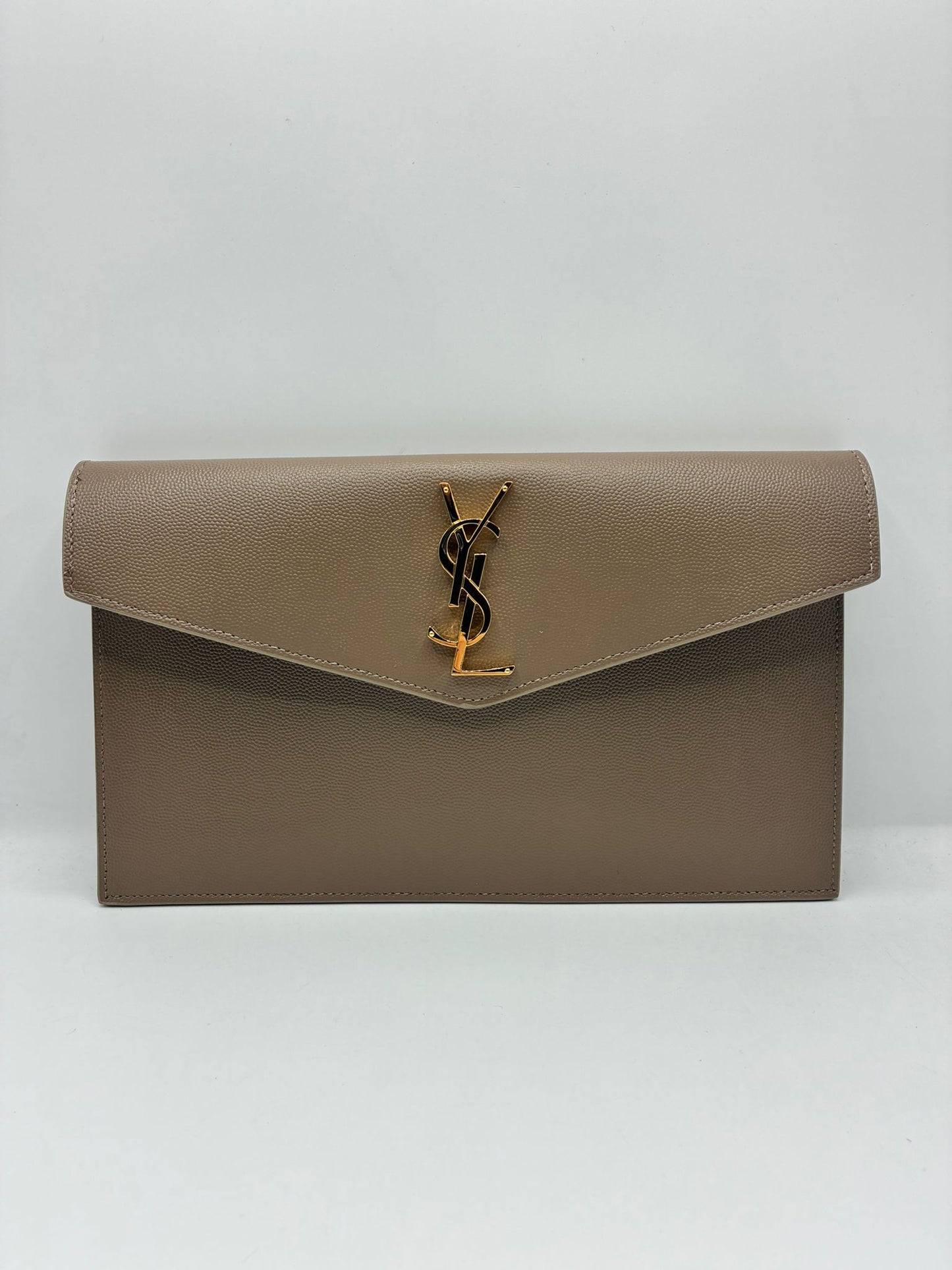 Saint Laurent Pochette Uptown Beige