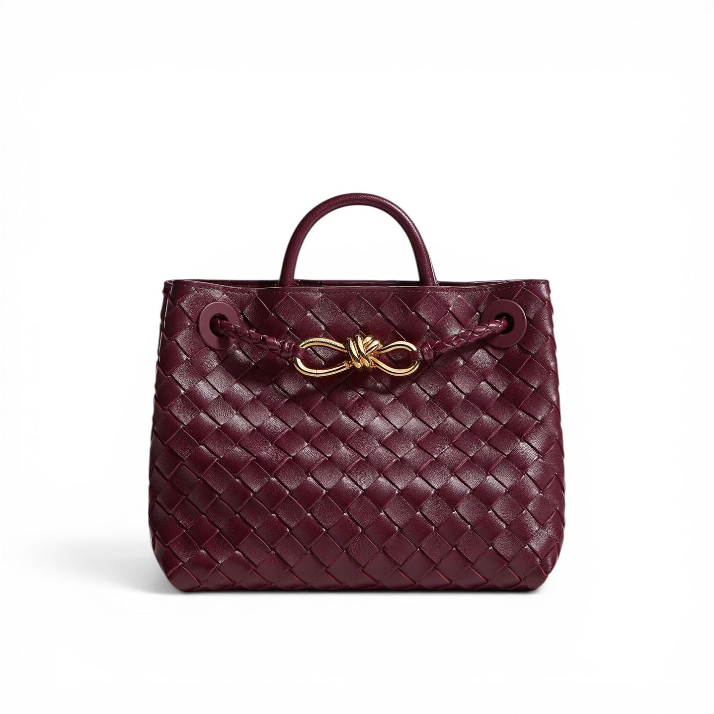 Bottega Veneta Andiamo Small Bordeuax