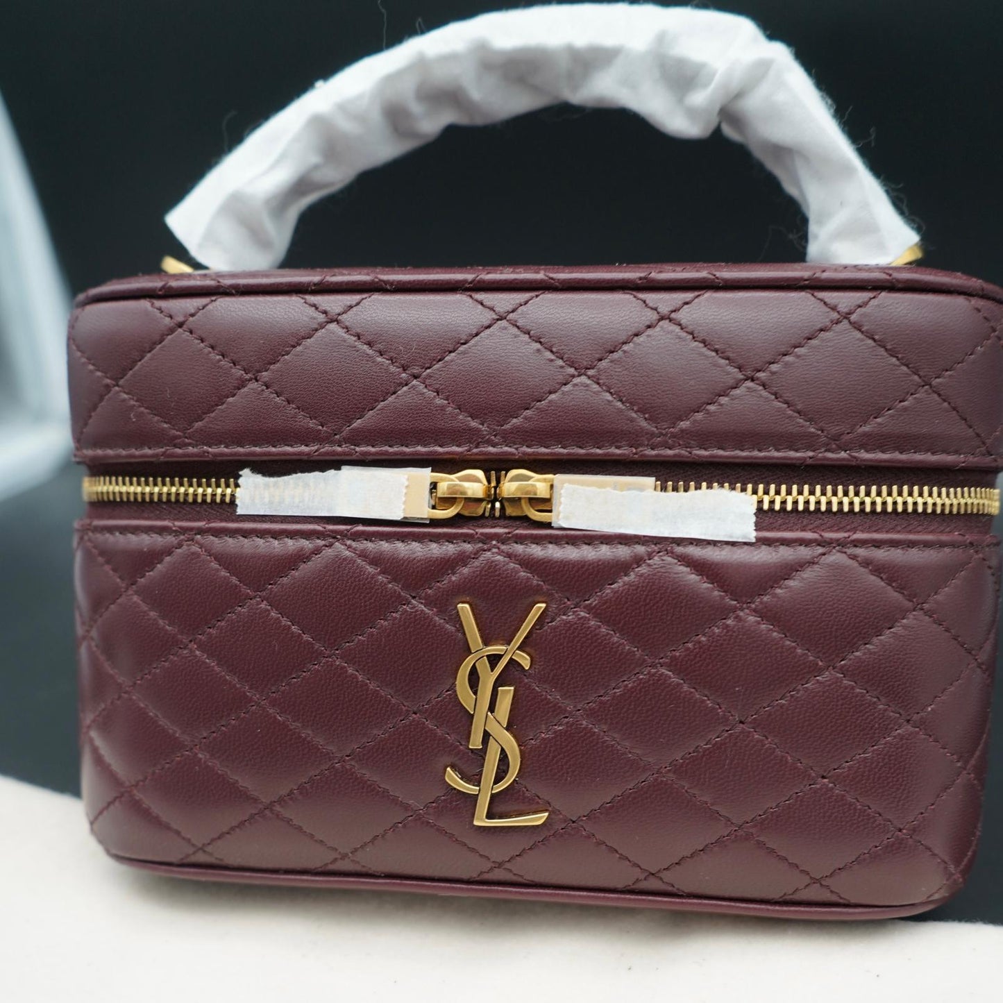 Saint Laurent Vanity medium Bordeaux