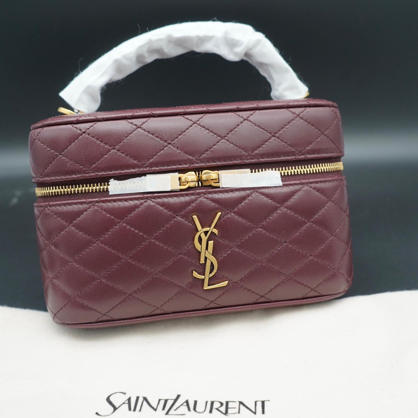 Saint Laurent Vanity medium Bordeaux