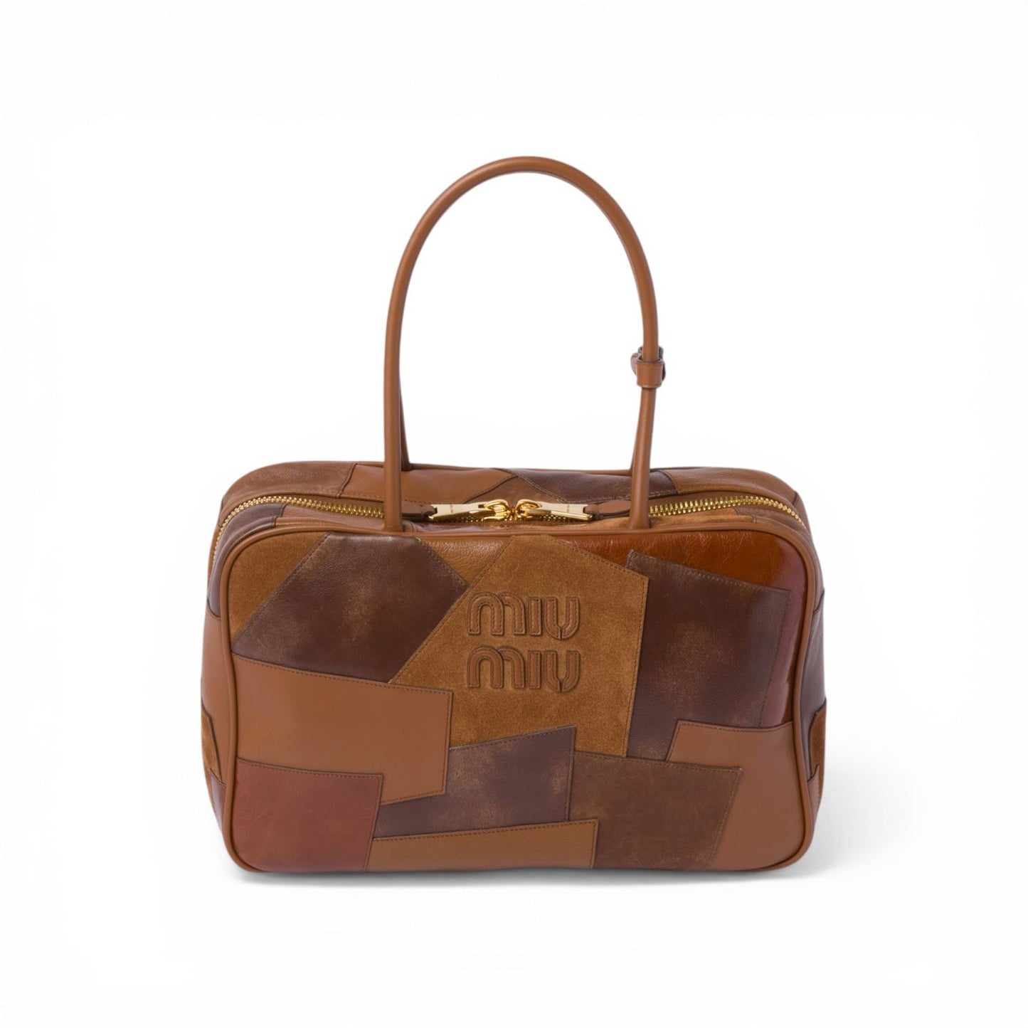 Miu Miu beau in suede patchwork