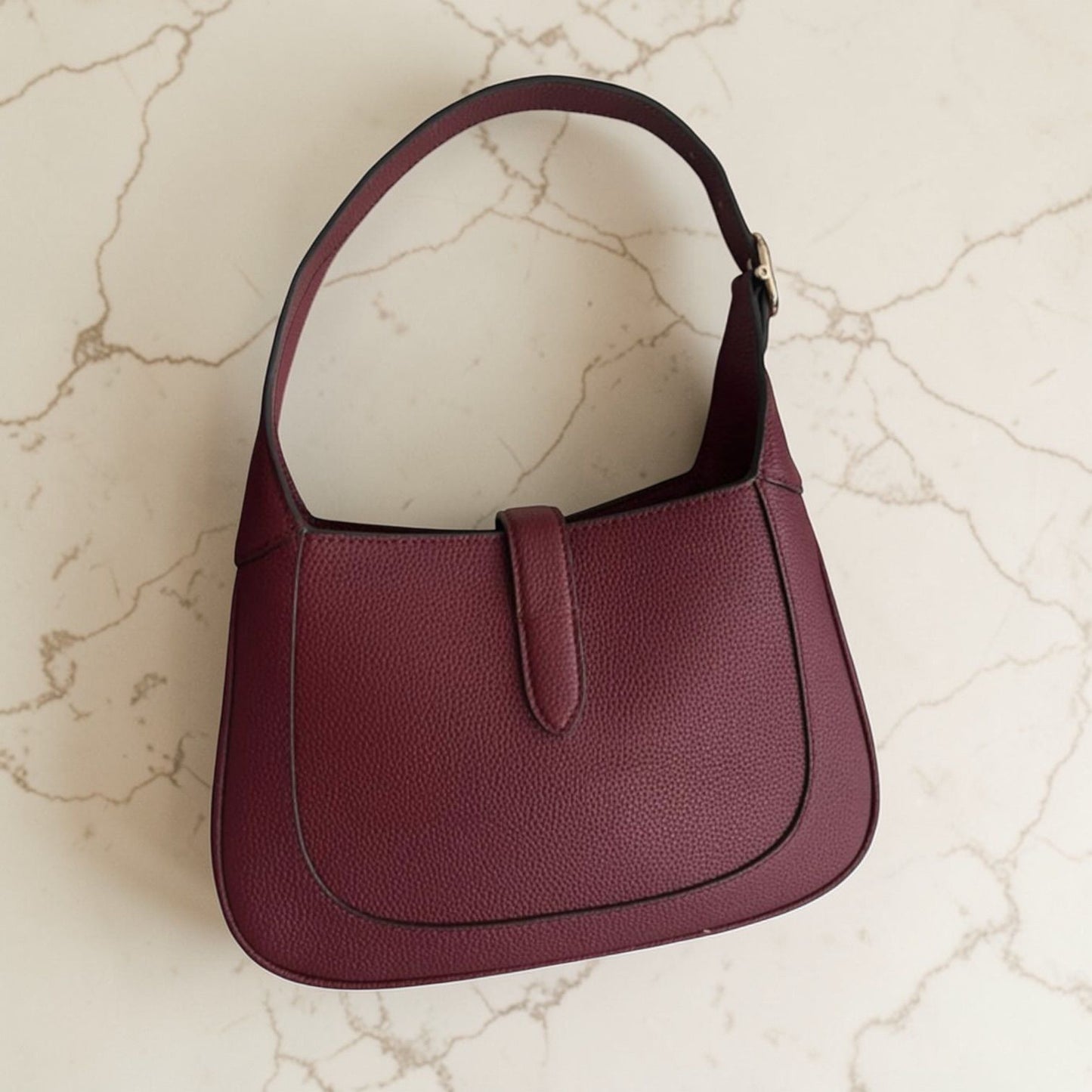 Borsa Gucci 1961 Small in pelle burgundy
