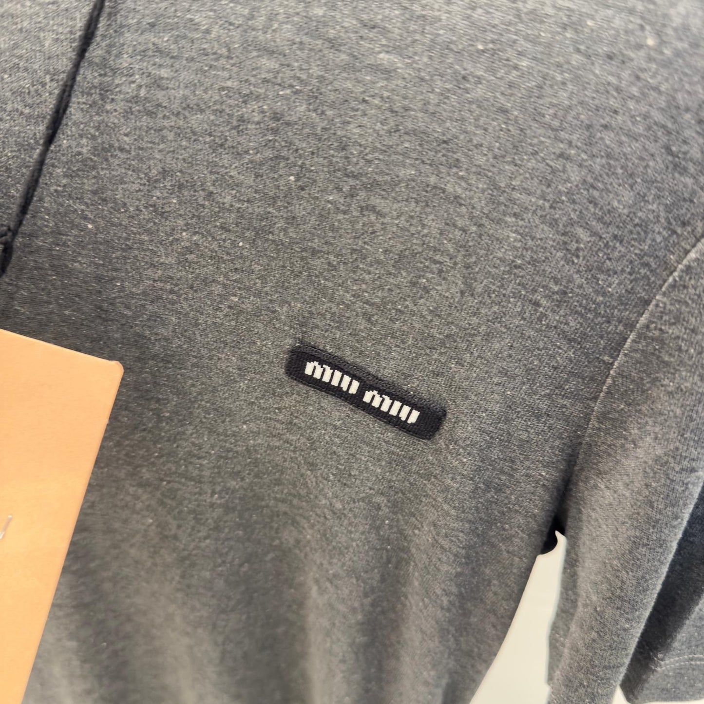 Miu Miu Abito in Cotone Grigio