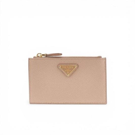 Prada Portacarte in Saffiano Color Cipria