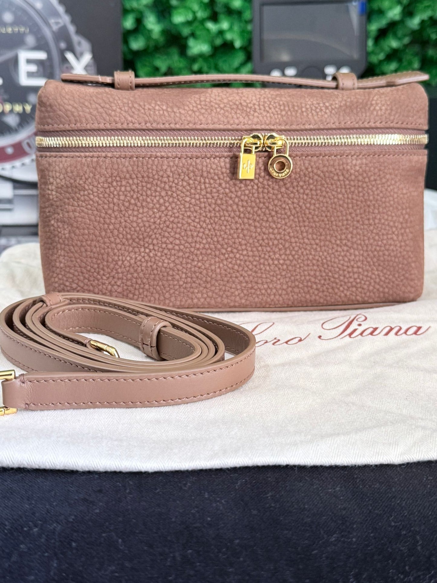 Loro Piana Vanity L19 in pelle - marrone