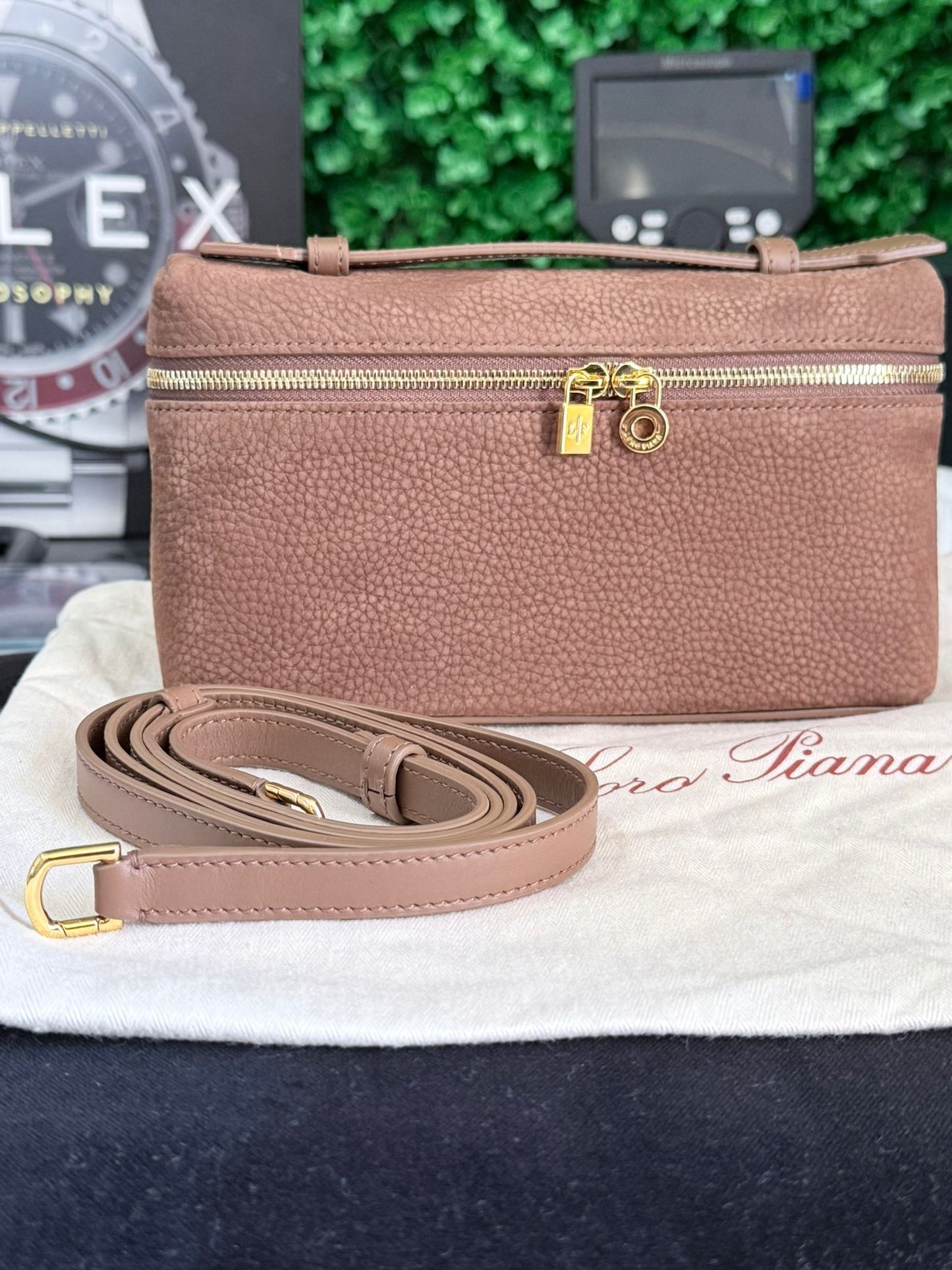 Loro Piana Vanity L19 in pelle - marrone