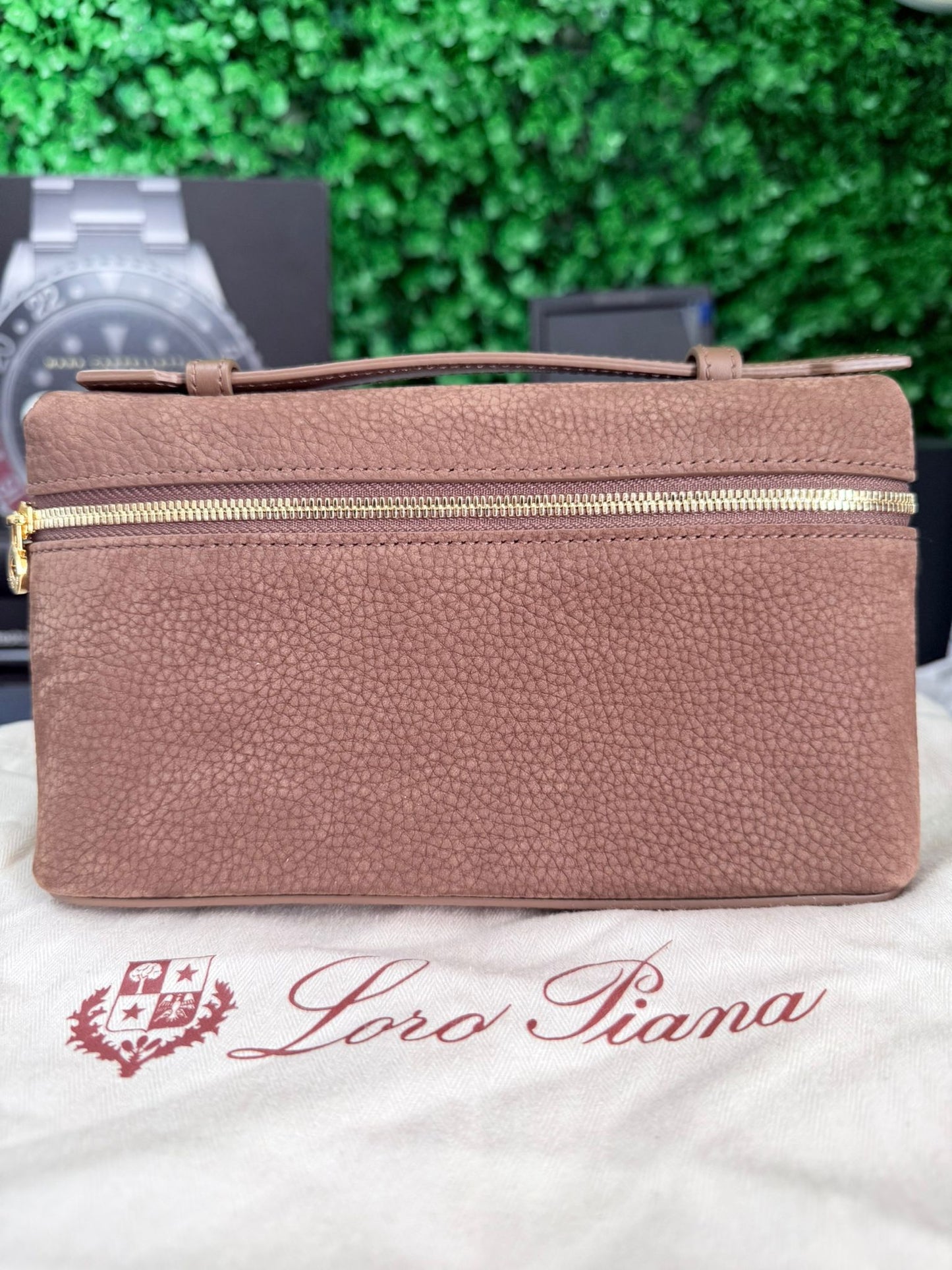 Loro Piana Vanity L19 in pelle - marrone