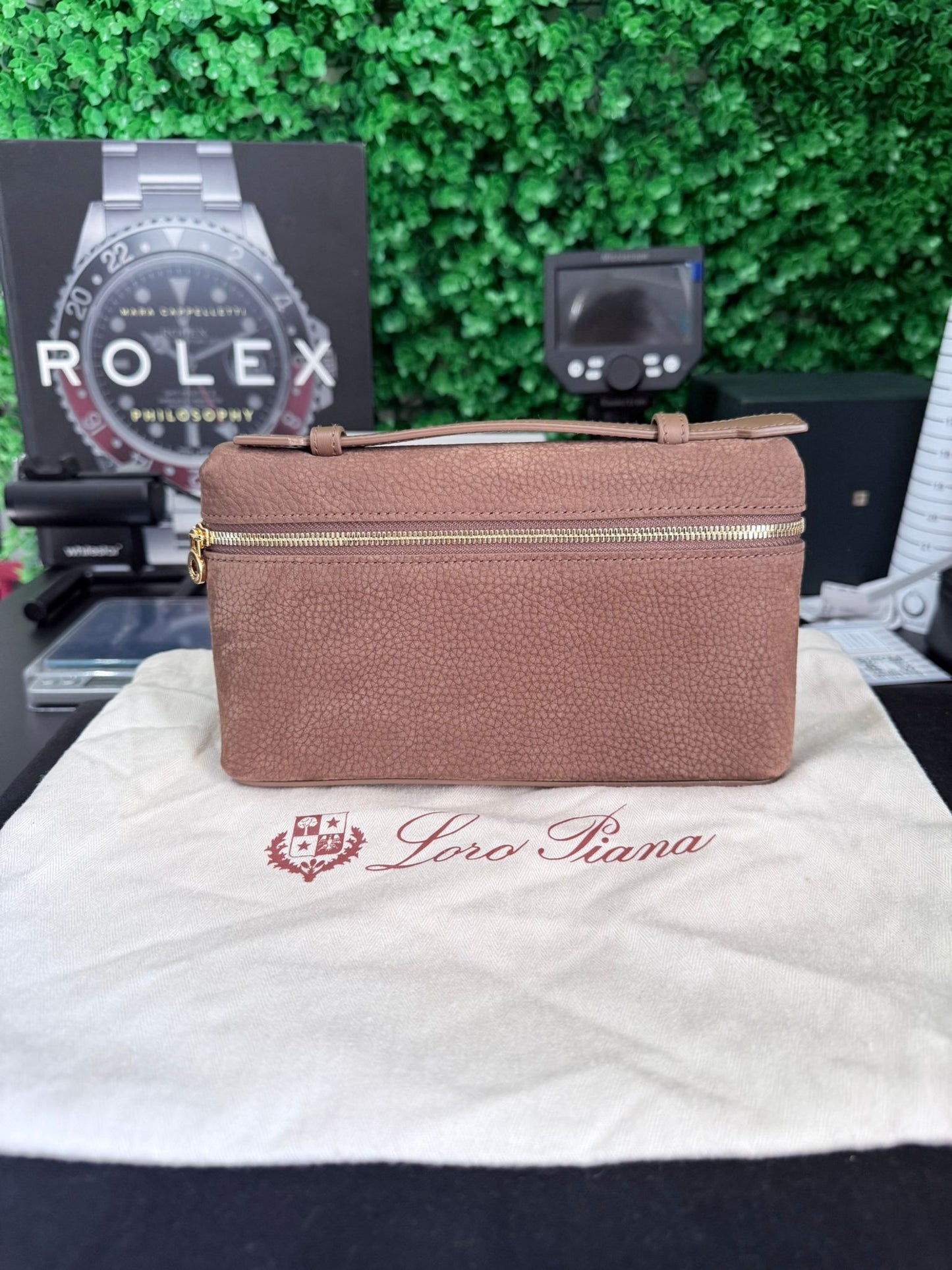 Loro Piana Vanity L19 in pelle - marrone