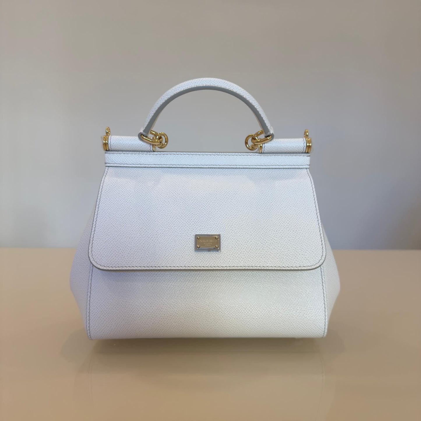 Dolce & Gabbana Borsa Sicily bianca