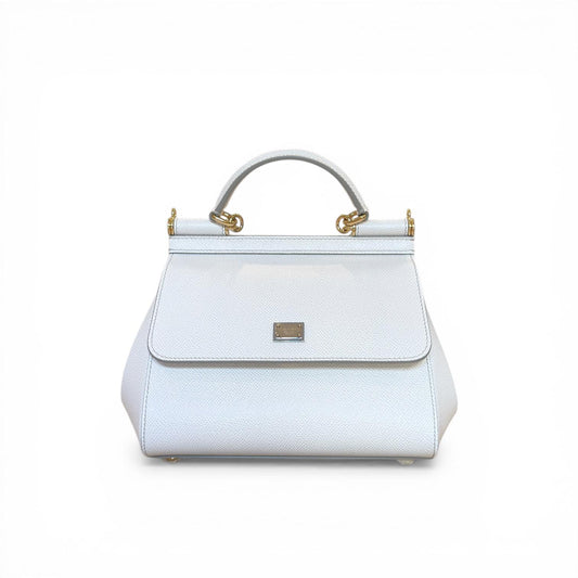 Dolce & Gabbana Borsa Sicily bianca