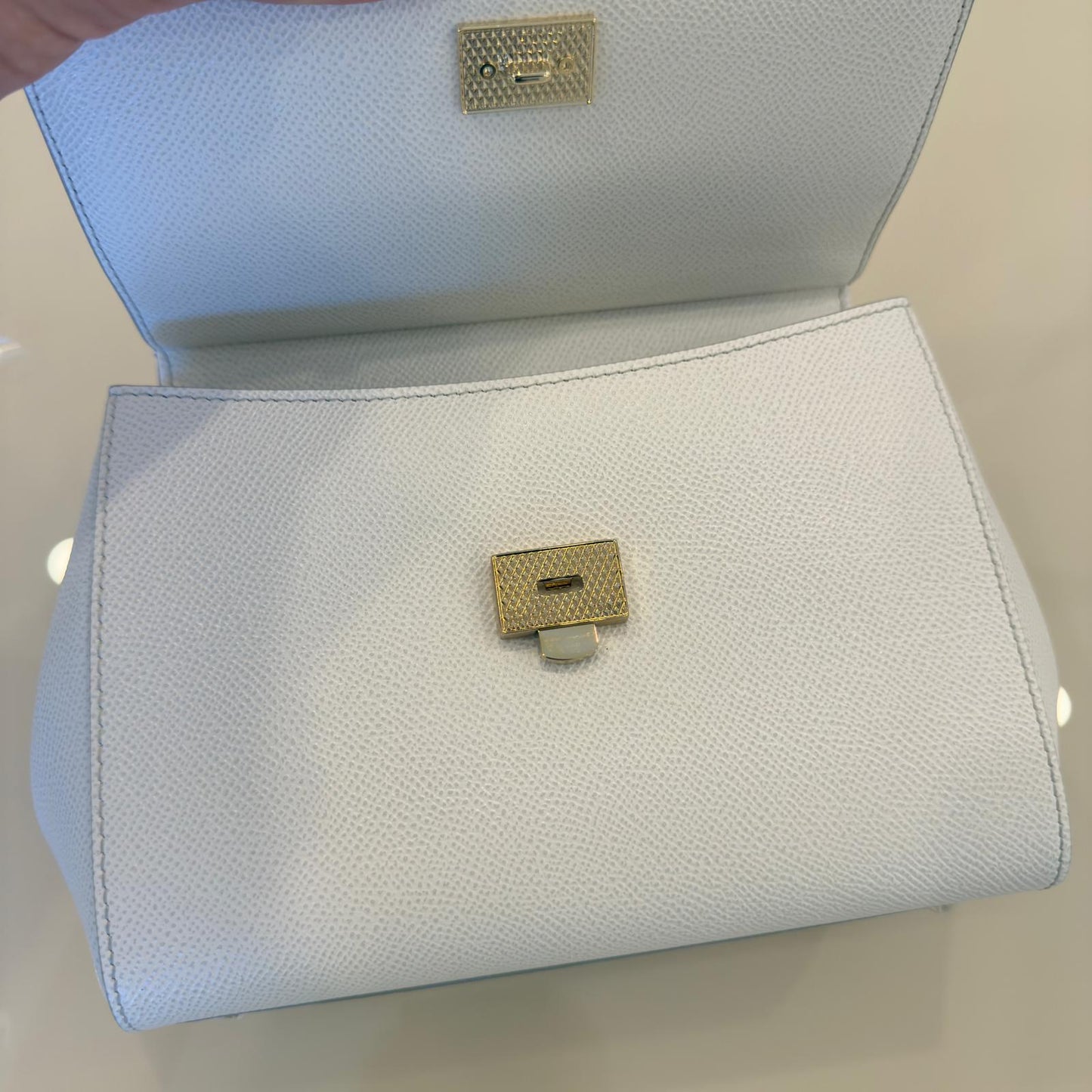 Dolce & Gabbana Borsa Sicily bianca