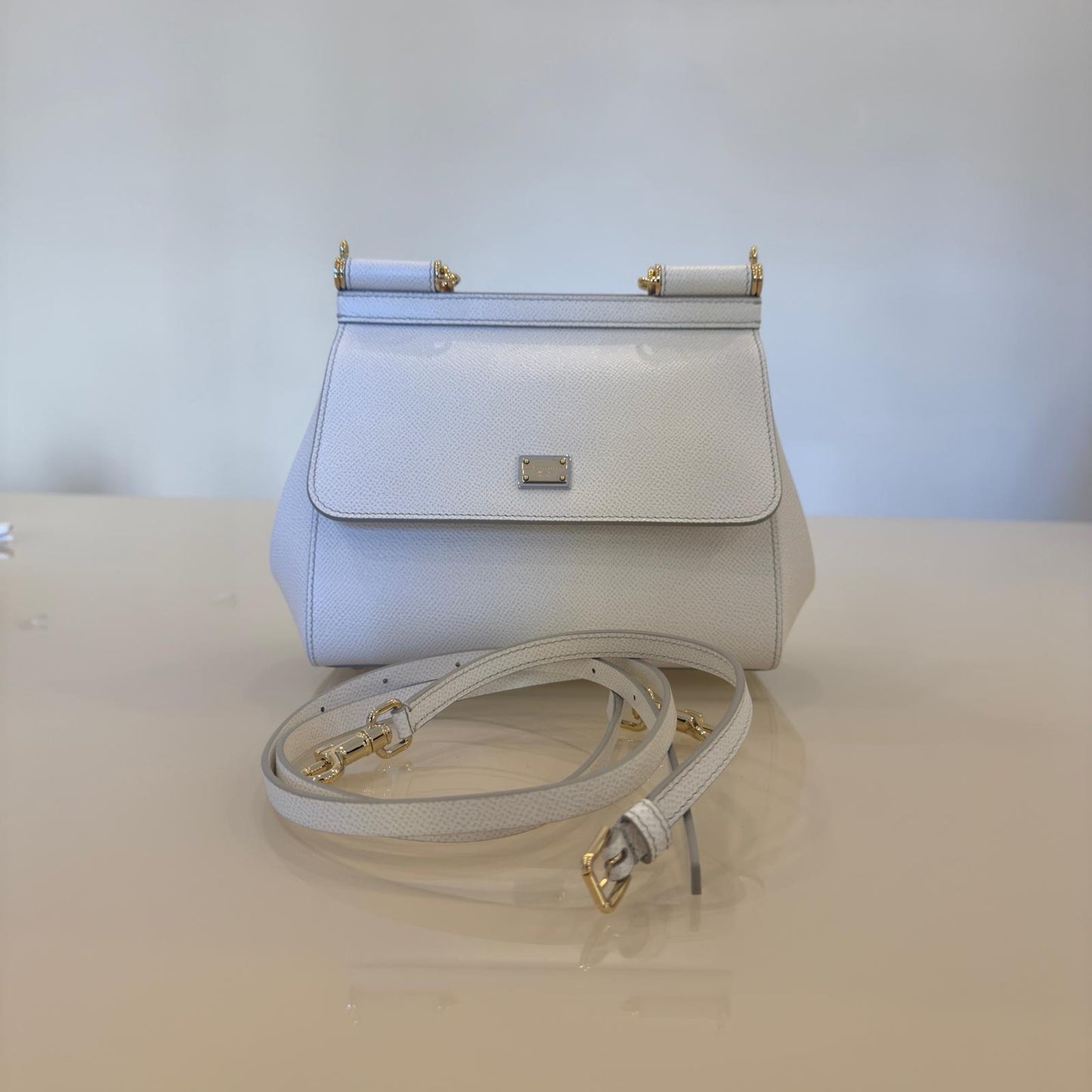 Dolce & Gabbana Borsa Sicily bianca