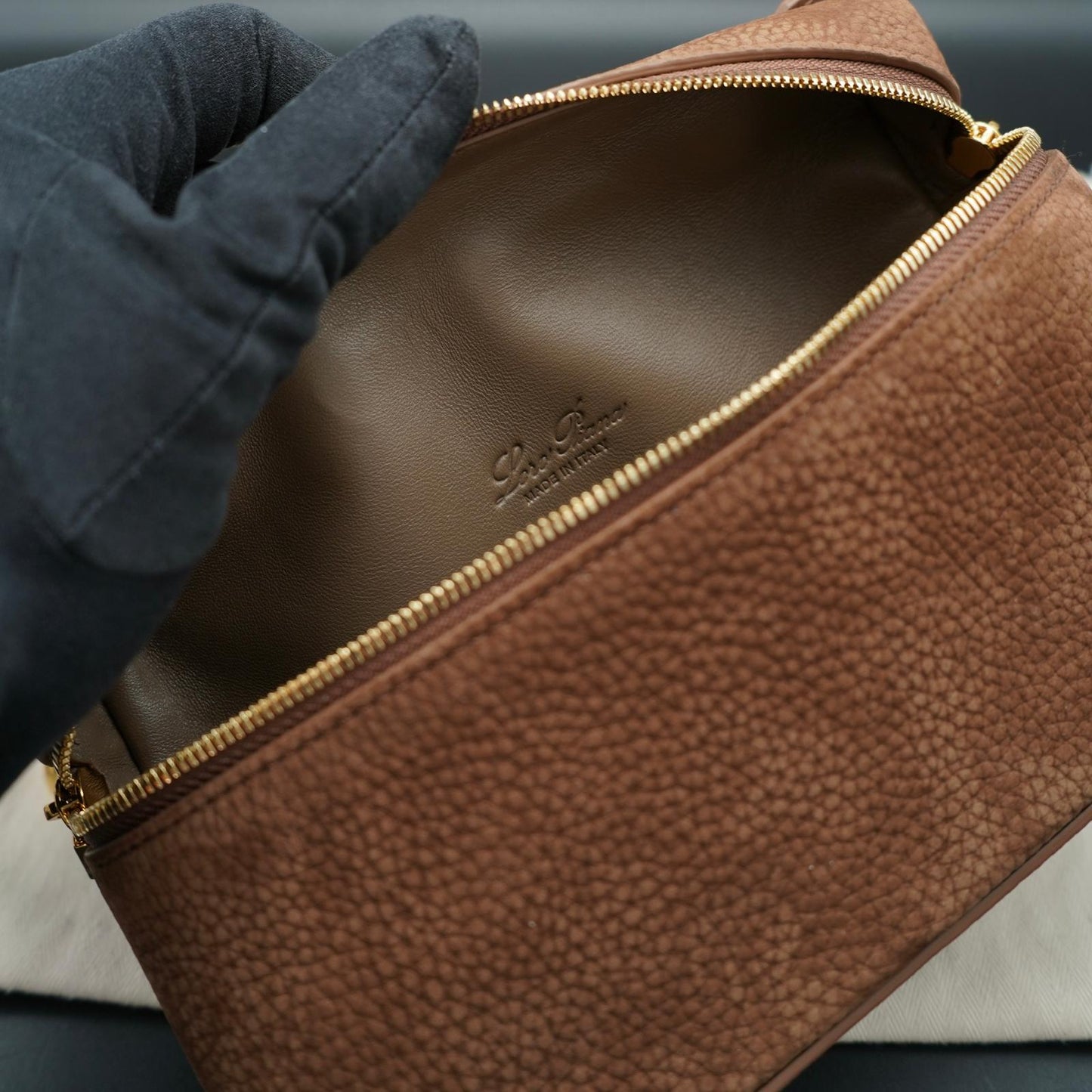 Loro Piana L19 in Pelle Marrone