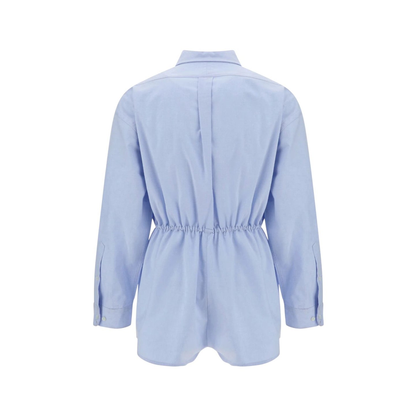 Prada Tuta in Cotone Oxford Ricamato
