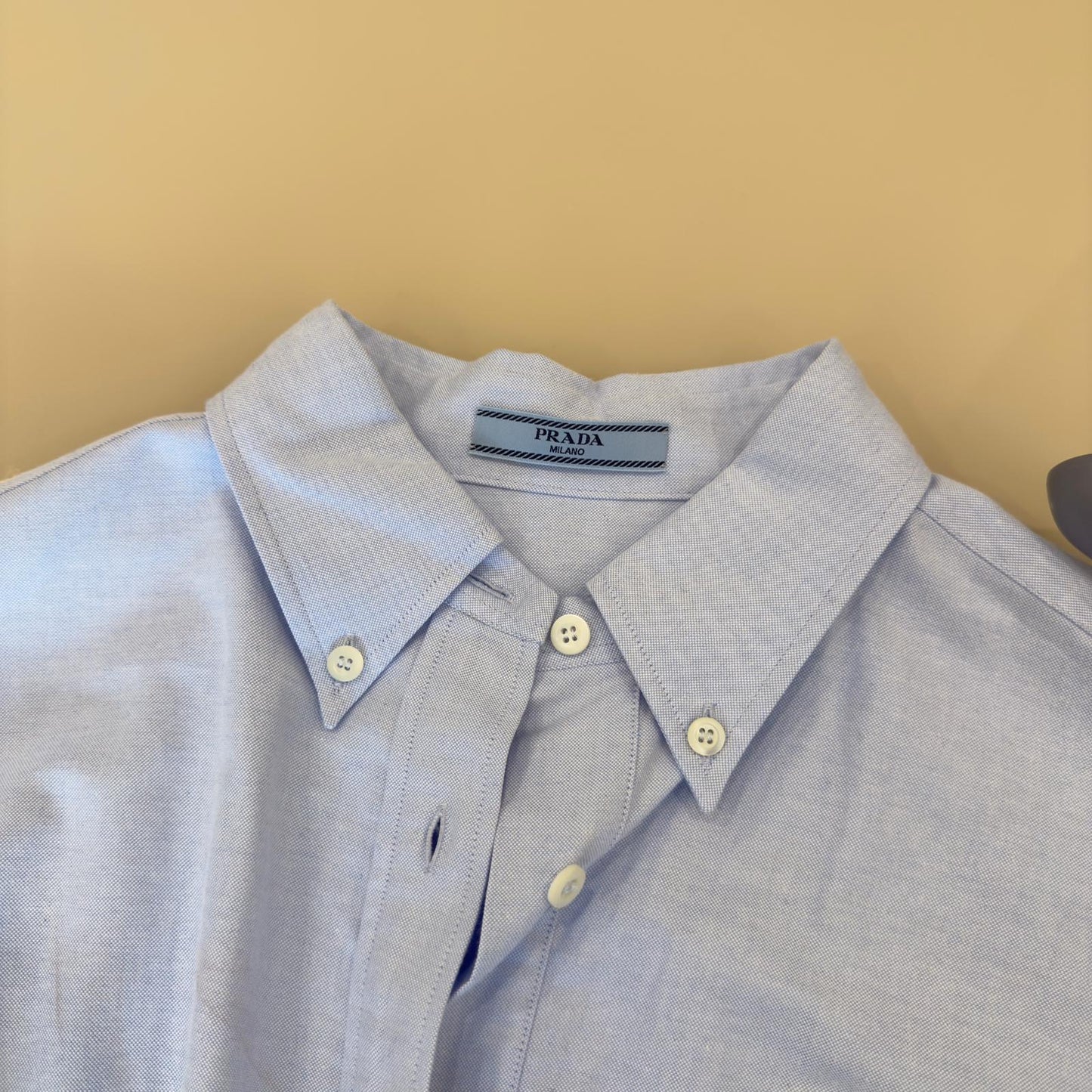 Prada Tuta in Cotone Oxford Ricamato
