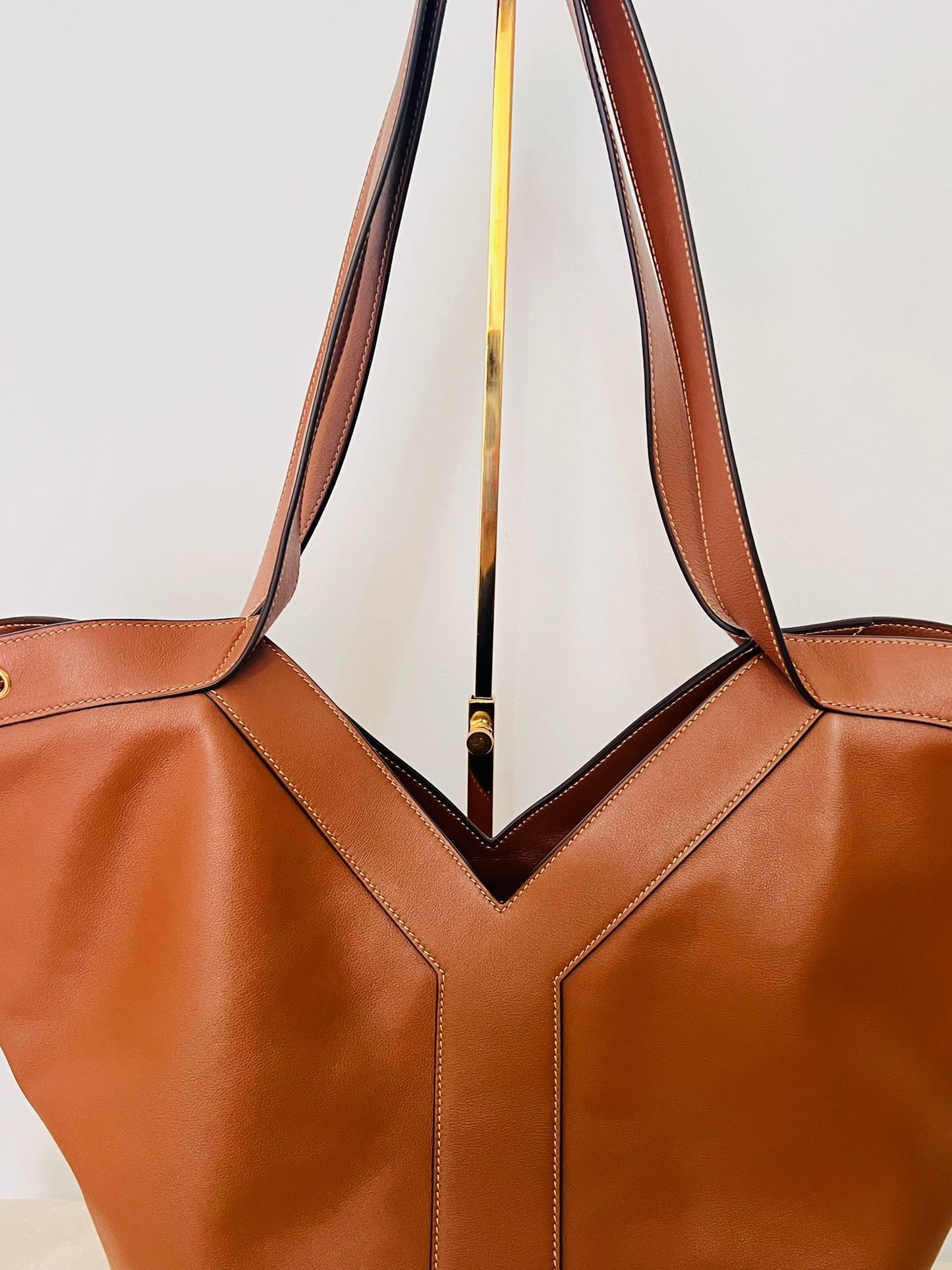 Saint Laurent Borsa Tote Y Piccola in Pelle