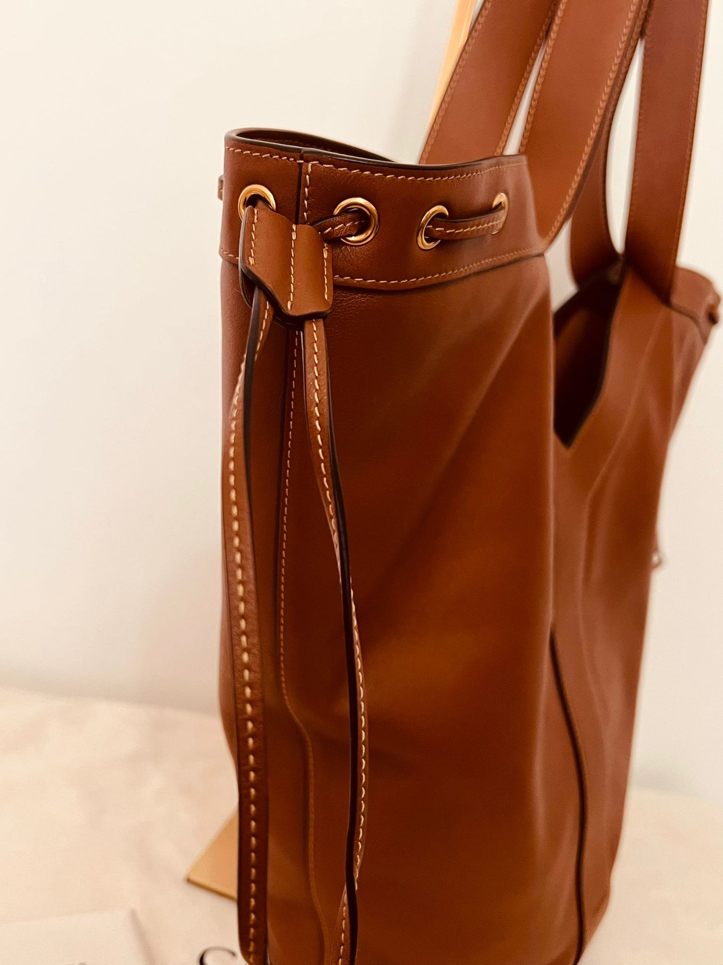 Saint Laurent Borsa Tote Y Piccola in Pelle