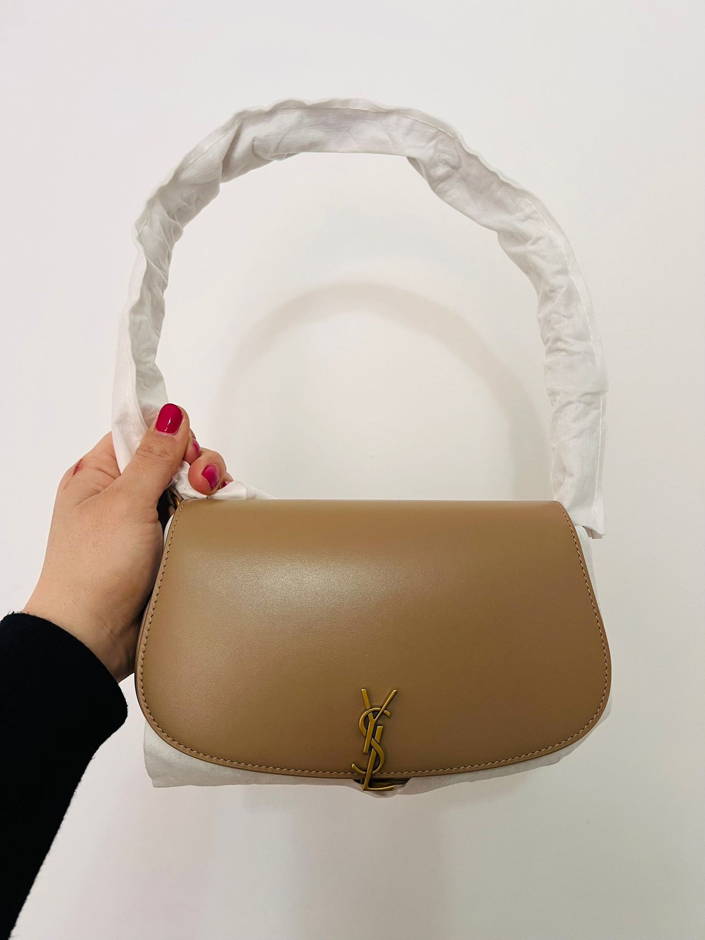 Saint Laurent Borsa Voltaire in Pelle