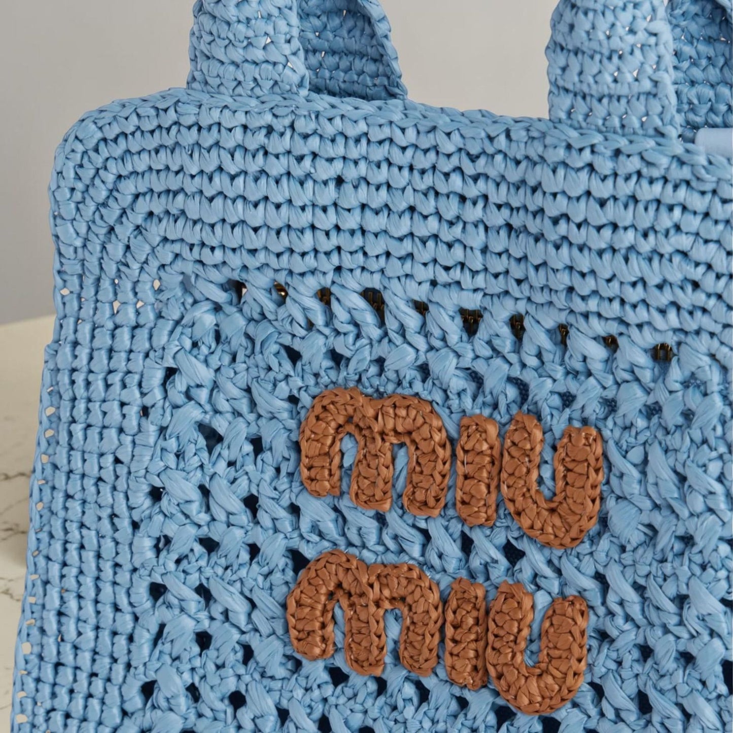 Miu Miu borsa in crochet