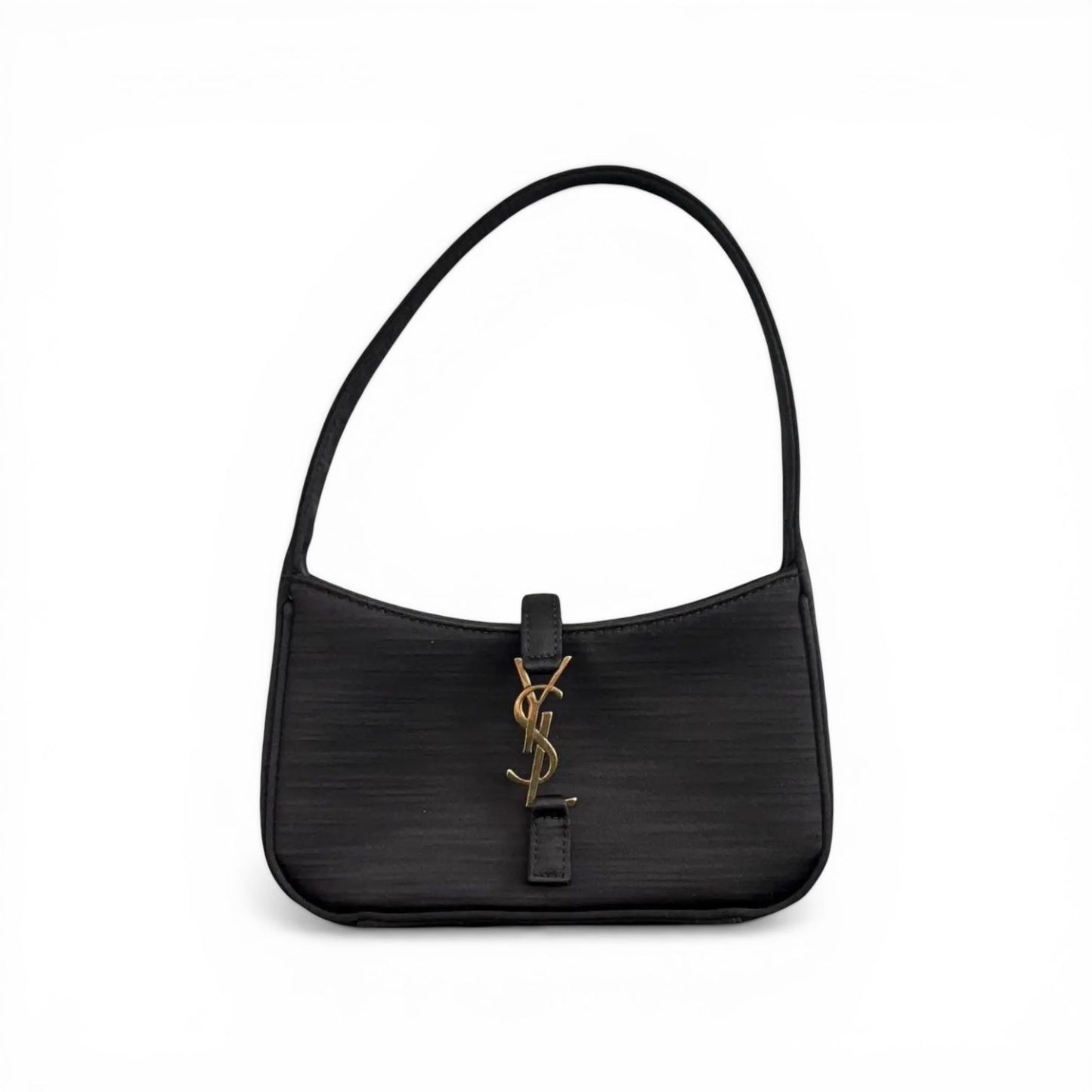 Saint Laurent Borsa Le 5 à 7 Mini in Raso di Seta