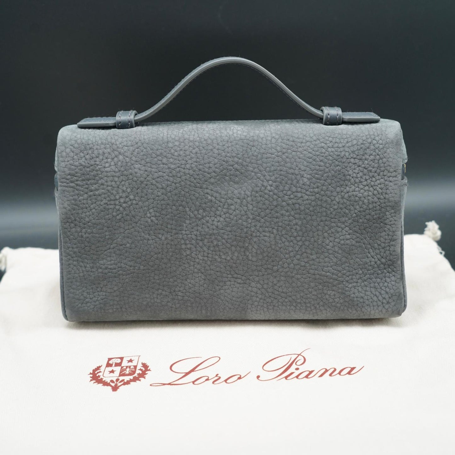 Loro Piana Vanity L19 in pelle grigia