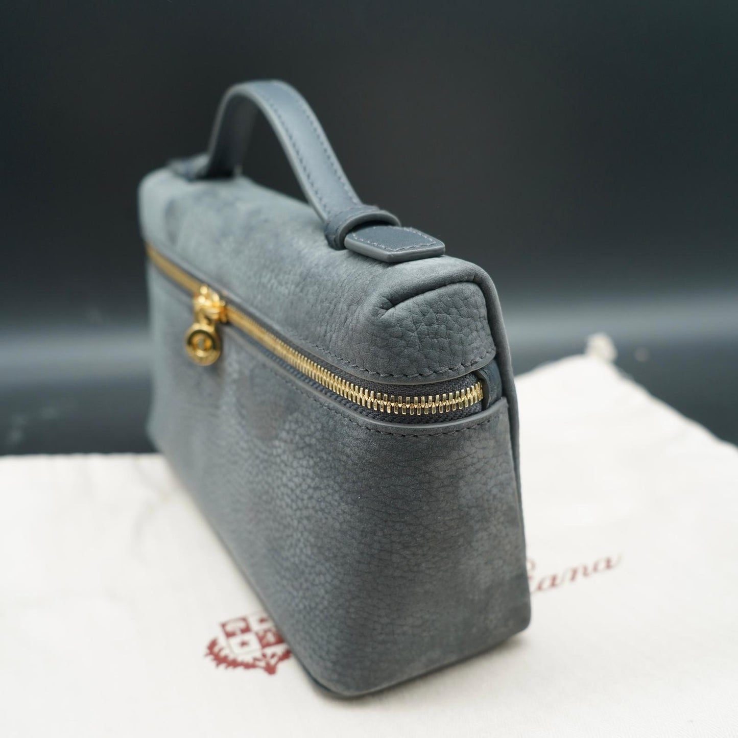 Loro Piana Vanity L19 in pelle grigia
