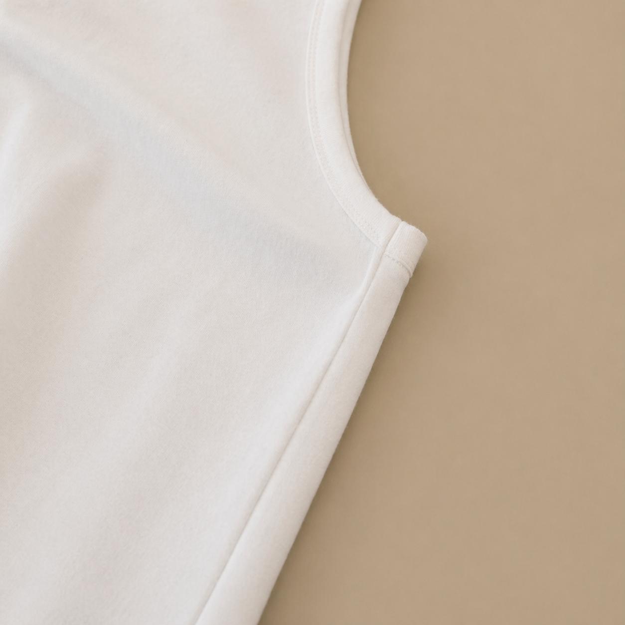 Prada Abito smanicato in cotone bianco