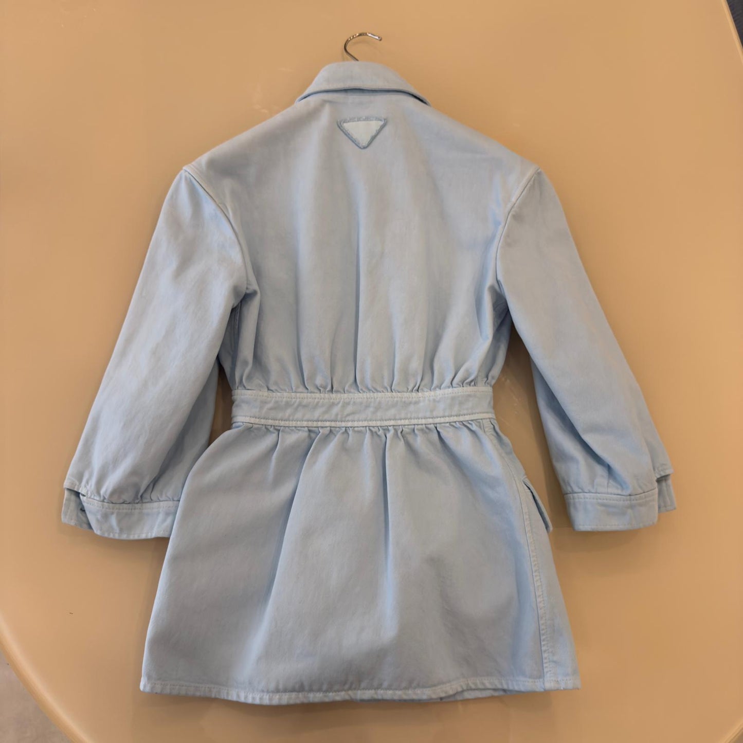 Prada Giacca in cotone azzurro
