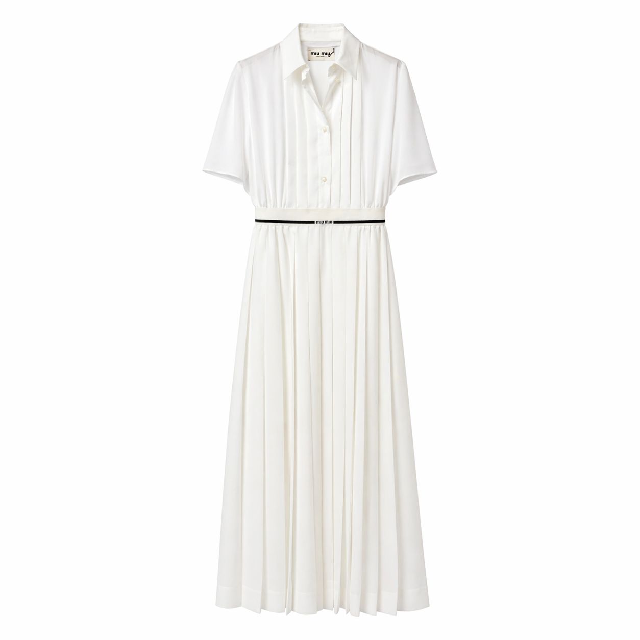 Miu Miu abito in crepe de chine