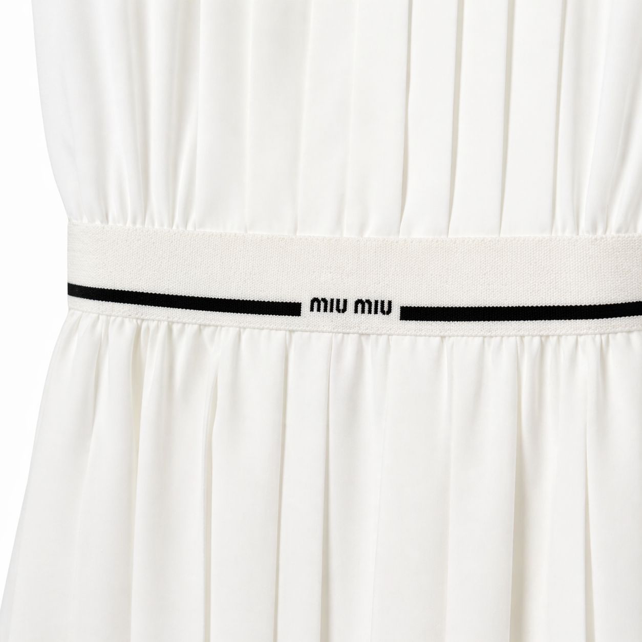 Miu Miu abito in crepe de chine