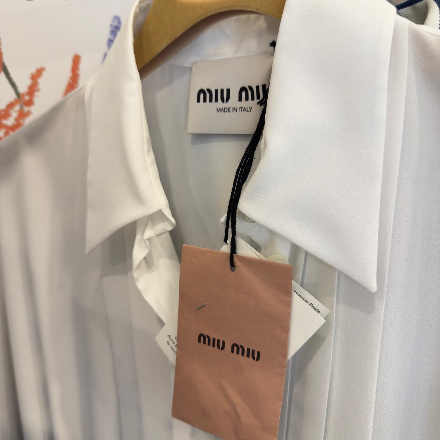 Miu Miu abito in crepe de chine