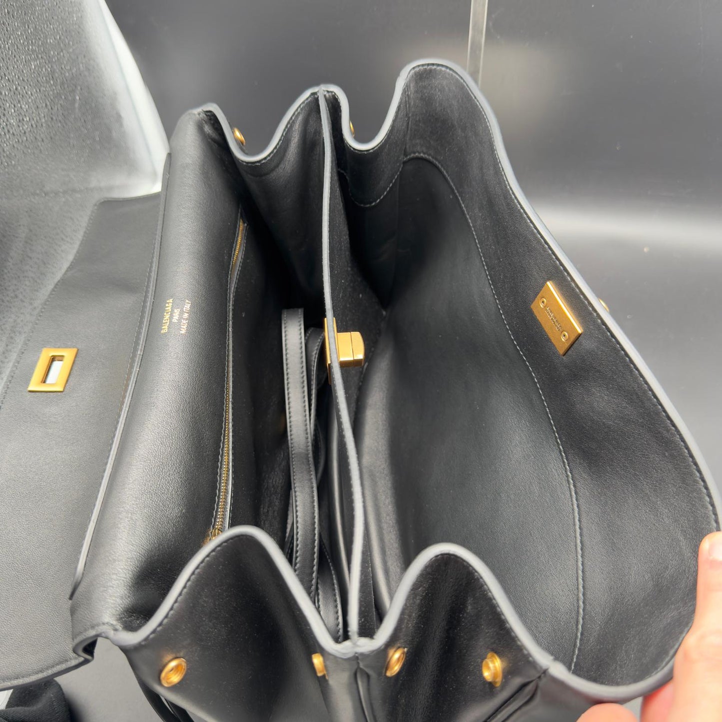 Balenciaga Borsa Rodeo Medium - Nera