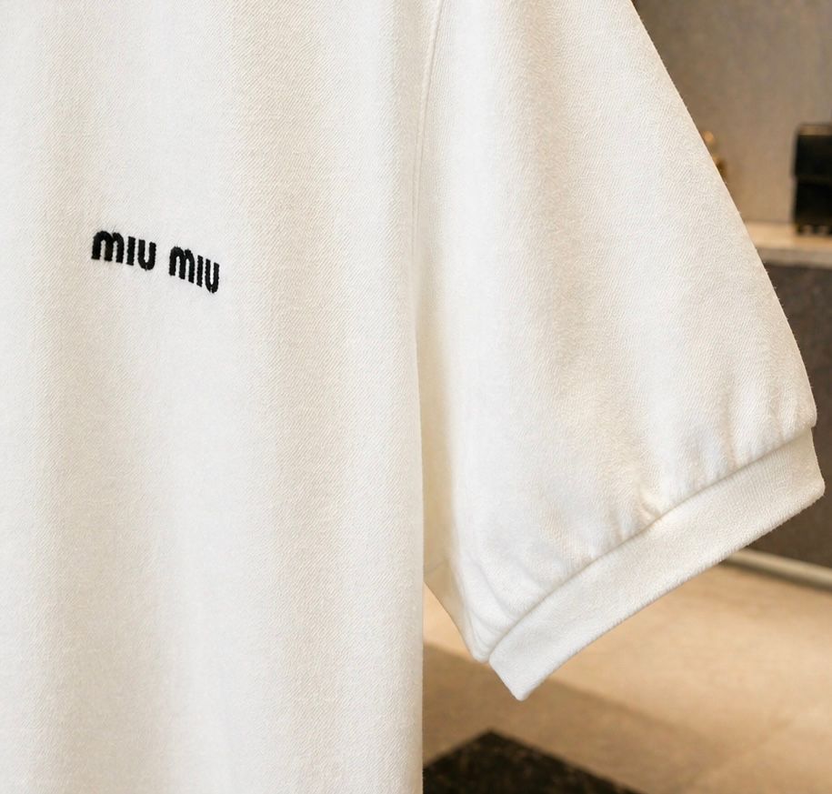 Miu Miu Polo White