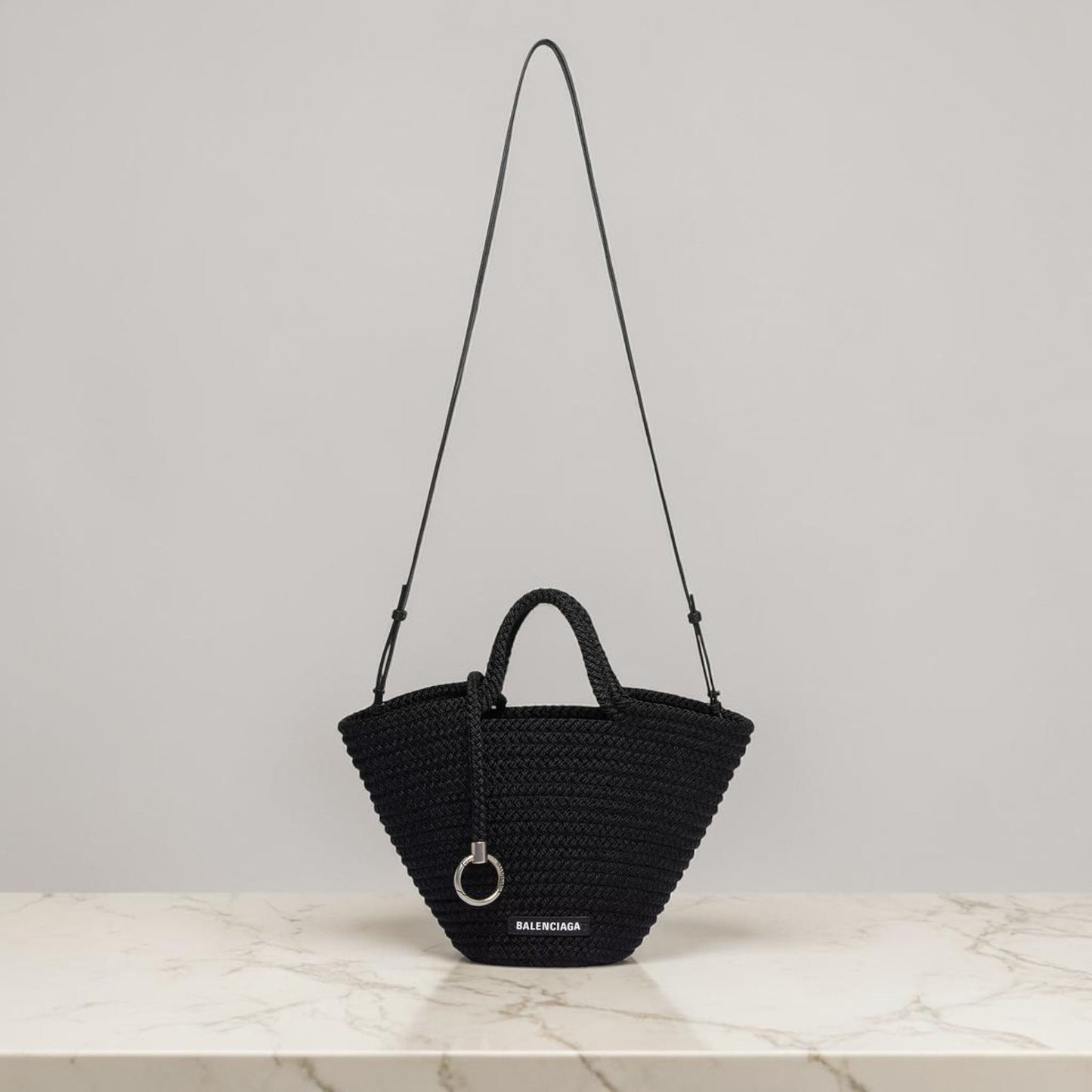 Balenciaga Ibiza Basket Bag nera