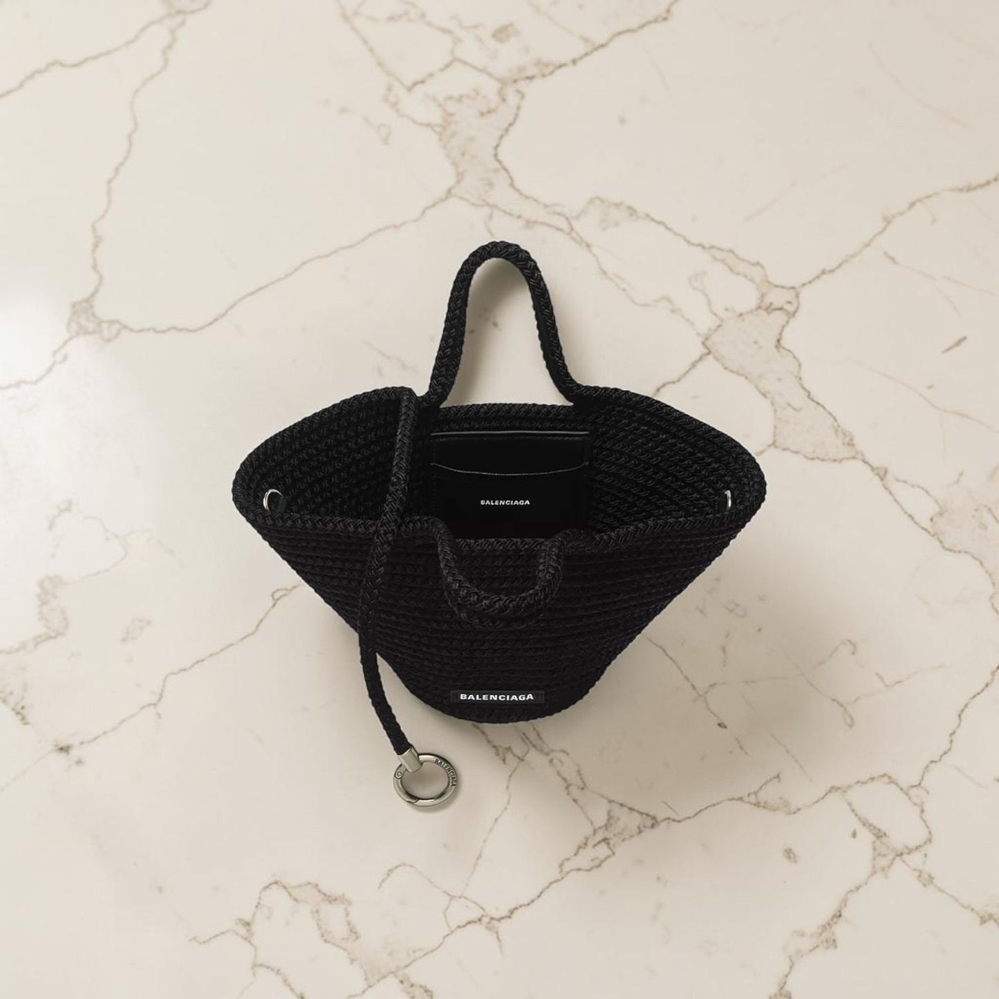 Balenciaga Ibiza Basket Bag nera