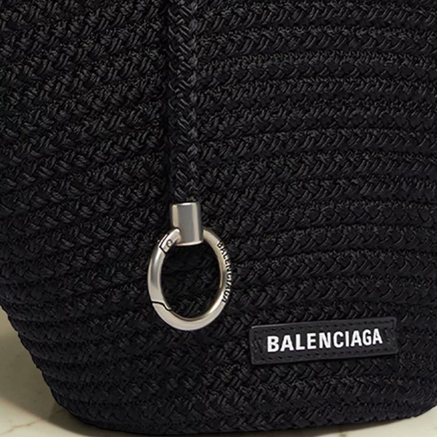 Balenciaga Ibiza Basket Bag nera