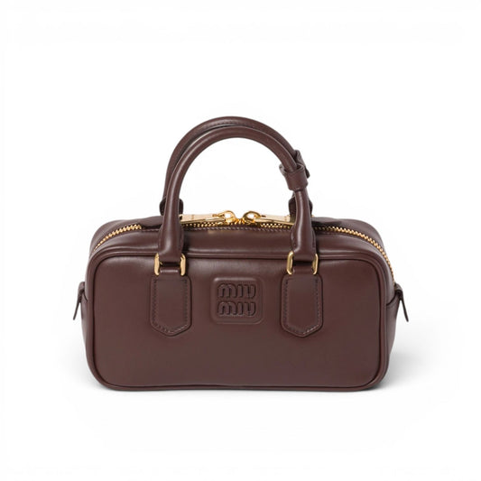 Miu Miu Borsa Arcadie Regular Marrone