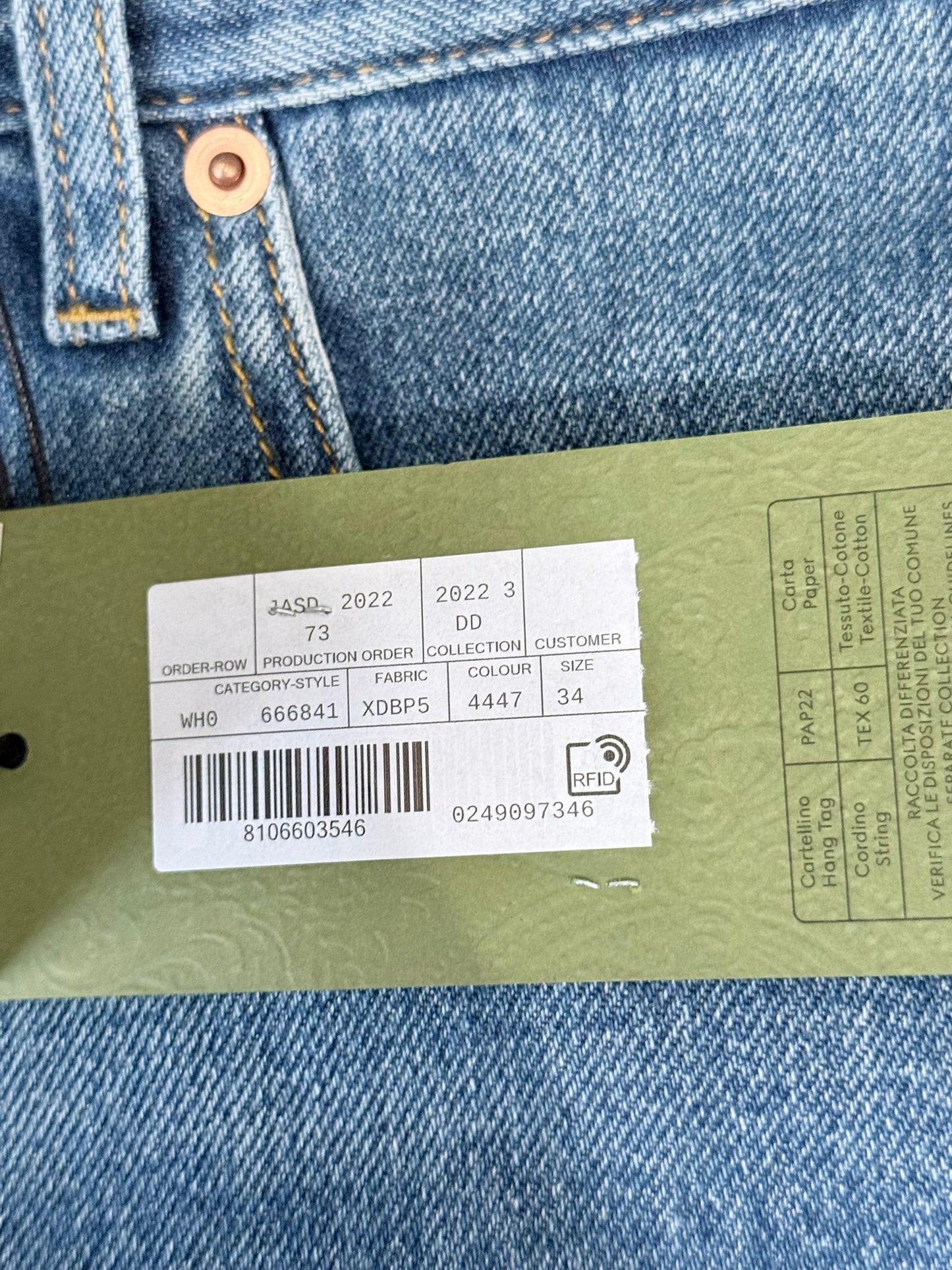 Gucci Jeans in denim